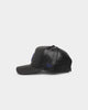 New Era Los Angeles Dodgers 'PU Leather' 9FORTY K-Frame Strapback Black Leather