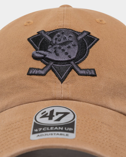 47 Brand Anaheim Ducks '47 Clean Up Strapback Camel