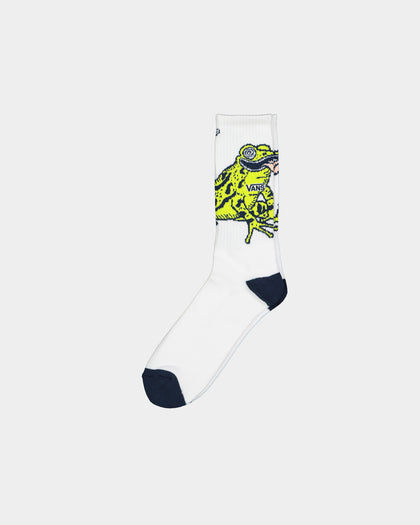 Vans Bruns Crew Socks White