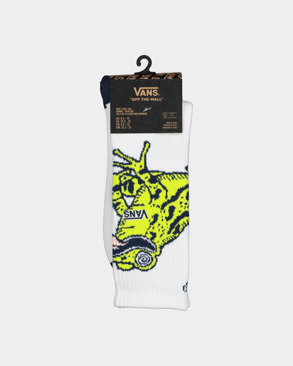 Vans Bruns Crew Socks White