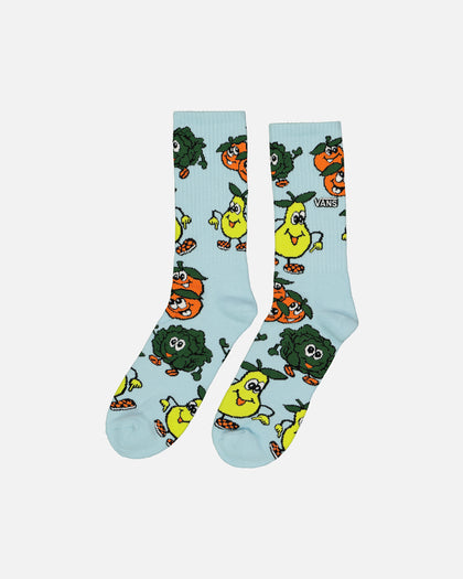 Vans Veggies Crewcut Socks Blue
