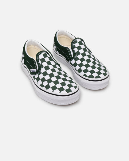 Vans Kids' Classic Slip-On Colour Theory (PS) Checkerboard/Black
