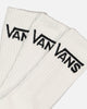 Vans Classic Crewcut Socks 6.5-9 3 Pack White