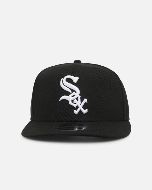 New Era Chicago White Sox 9FIFTY High Profile Retro Crown Snapback Black/White
