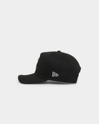 New Era New York Yankees 'Metal Badge' 9FORTY K-Frame Snapback Black/Silver