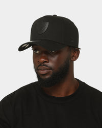 New Era Las Vegas Raiders 'Metal Badge' 9FORTY K-Frame Snapback Black/Black