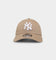 New Era New York Yankees 'Camel White' 9FORTY Casual Strapback Tumbleweed/White
