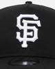 New Era San Francisco Giants 'Black/White' 9FORTY A-Frame Snapback Black/White