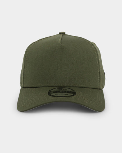 New Era 9FORTY A-Frame Snapback Olive/Black
