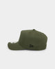 New Era 9FORTY A-Frame Snapback Olive/Black