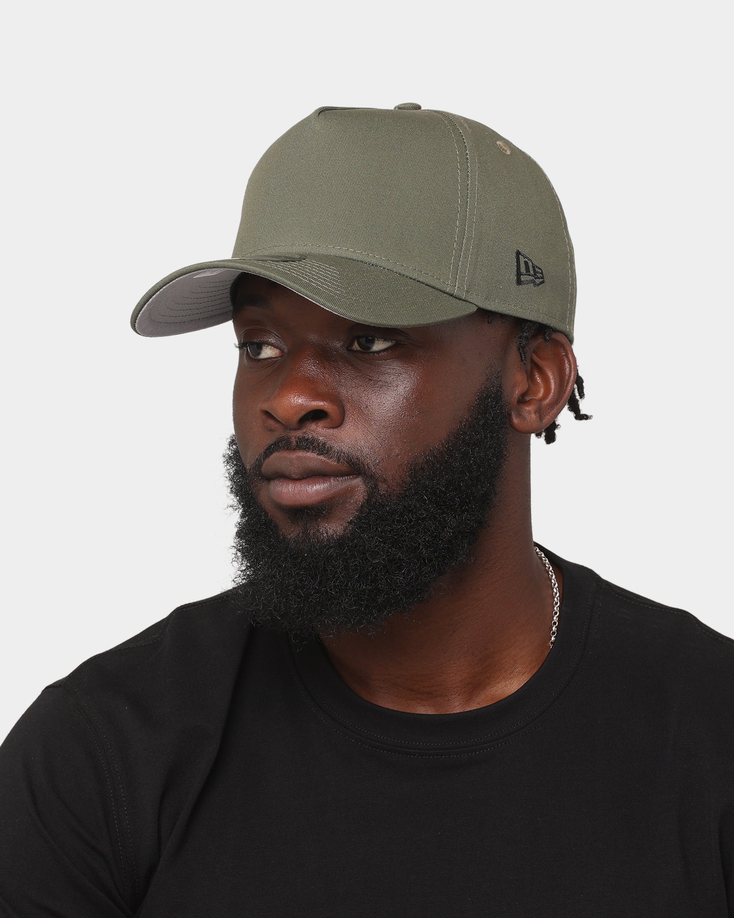 New Era 9FORTY A-Frame Snapback Olive/Black | Culture Kings US