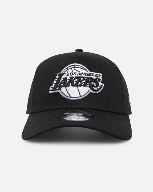 New Era Los Angeles Lakers 'Black/White' 9FORTY A-Frame Snapback Black/White