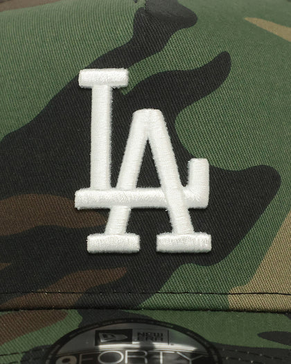 New Era Los Angeles Dodgers 'Core Camo' 9FORTY A-Frame Snapback Camo/White