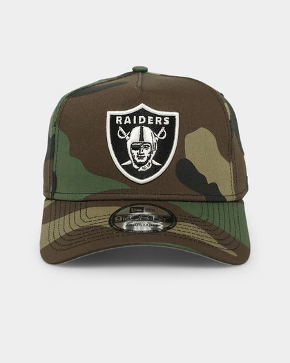 New Era Las Vegas Raiders 'Core Camo' 9FORTY A-Frame Snapback Camo/White