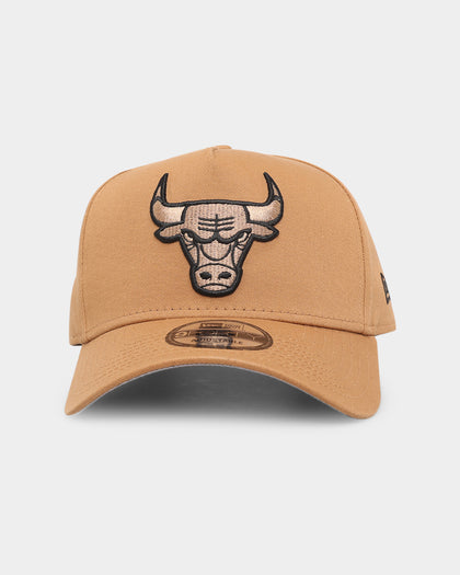 New Era Chicago Bulls 'Wheat' 9FORTY A-Frame Snapback Wheat/Black