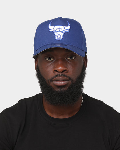 New Era Chicago Bulls 'Royal/Grey Undervisor' 9FORTY A-Frame Snapback Royal/White