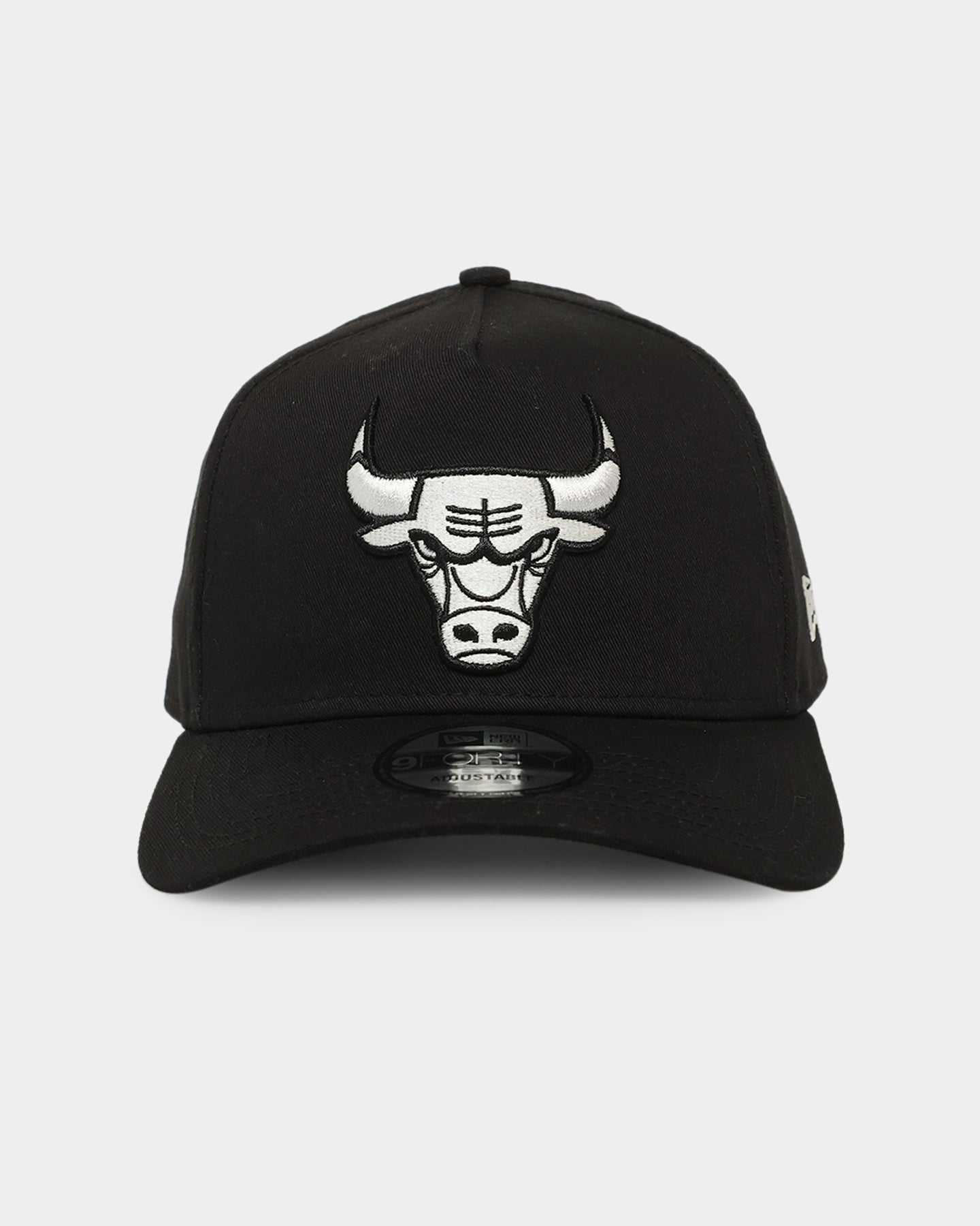 【海外限定】NEW ERA CHICAGO BULLS A-Frame 黒×白 New Era Chicago Bulls 'Black/White' 9FORTY A-Frame Snapback Black