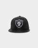 New Era Las Vegas Raiders 'Core PU Leather' 59FIFTY Fitted Black/White