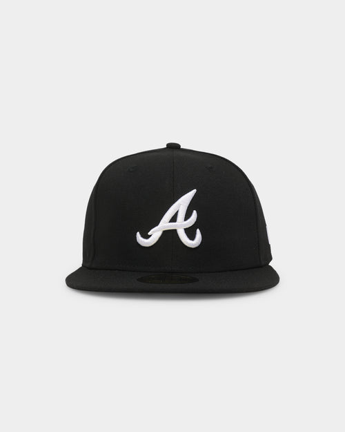 New Era Atlanta Braves 59FIFTY Fitted Black/White