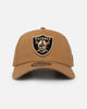 New Era Las Vegas Raiders 'Wheat/Grey Undervisor' 9FORTY A-Frame Snapback Wheat/Black