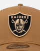 New Era Las Vegas Raiders 'Wheat/Grey Undervisor' 9FORTY A-Frame Snapback Wheat/Black
