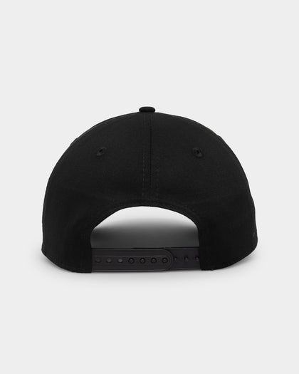 New Era Dolphins 'Black On Black' 9FORTY A-Frame Snapback Black