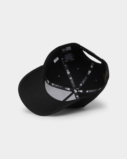 New Era Dolphins 'Black On Black' 9FORTY A-Frame Snapback Black