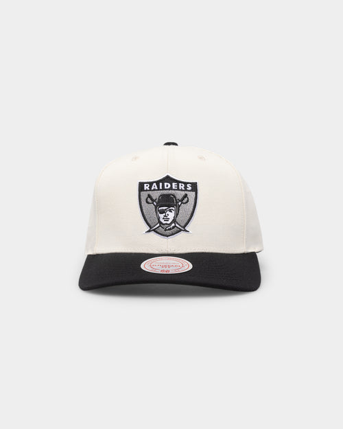 Mitchell & Ness Las Vegas Raiders Go Team Go OG Snapback Vintage Cream