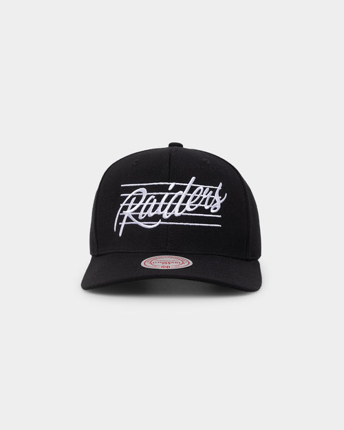Mitchell & Ness Las Vegas Raiders Team Script OG Snapback Black