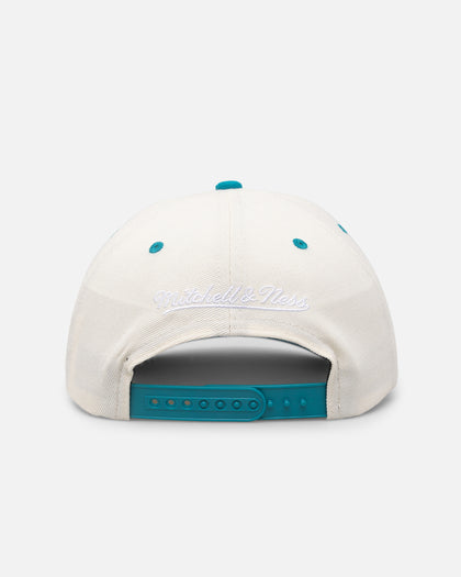 Mitchell & Ness Charlotte Hornets Go Team Go OG Snapback Vintage Cream