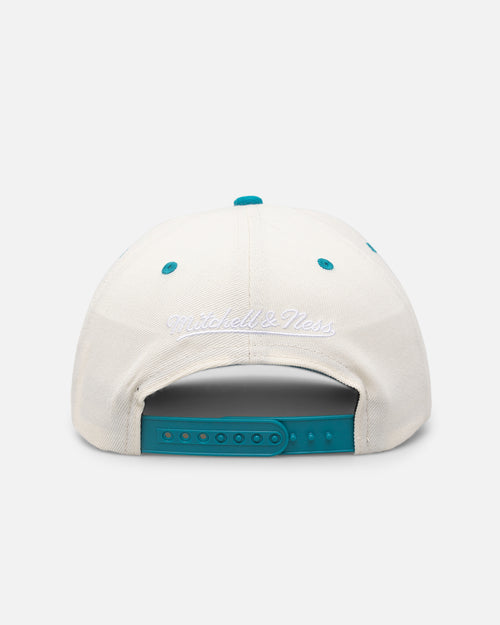 Mitchell & Ness Charlotte Hornets Go Team Go OG Snapback Vintage Cream