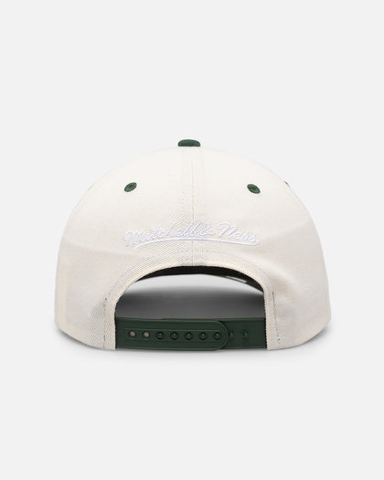 Mitchell & Ness Seattle Sonics Go Team Go OG Snapback Vintage Cream