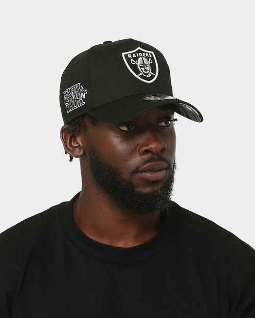 New Era Oakland Raiders 'Camo Underbrim' 9FORTY K-Frame Snapback Black