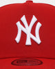 New Era New York Yankees 'Fairisle' 9FORTY K-Frame Snapback Red/White
