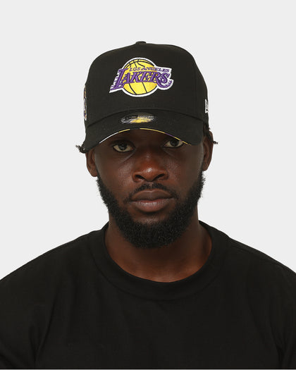 New Era Los Angeles Lakers 'Camo Underbrim' 9FORTY K-Frame Snapback Black