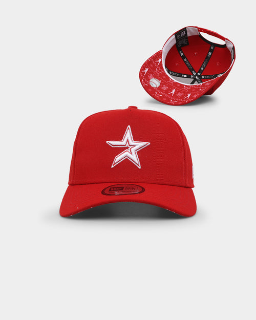 New Era Houston Astros 'Fairisle' 9FORTY K-Frame Snapback Red/White