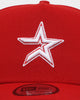 New Era Houston Astros 'Fairisle' 9FORTY K-Frame Snapback Red/White