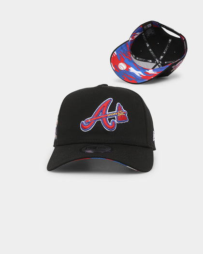 New Era Atlanta Braves 'Cam Underbrim' 9FORTY K-Frame Snapback Black