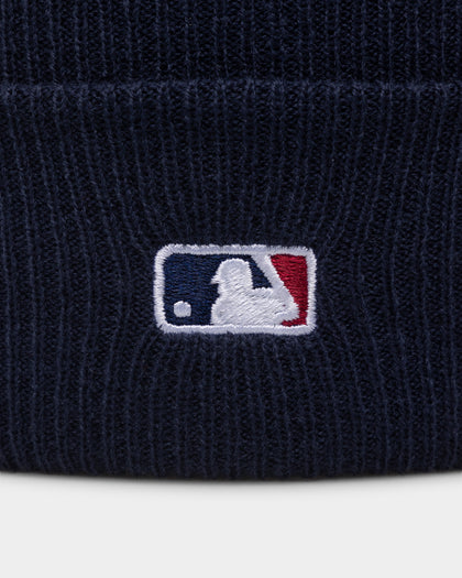New Era New York Yankees Q223 Seasonal Knitted Beanie Dark Blue