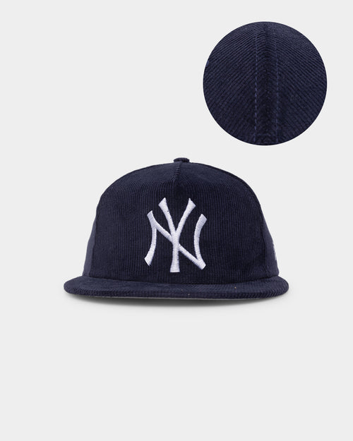 New Era New York Yankees Corduroy Golfer Snapback Navy