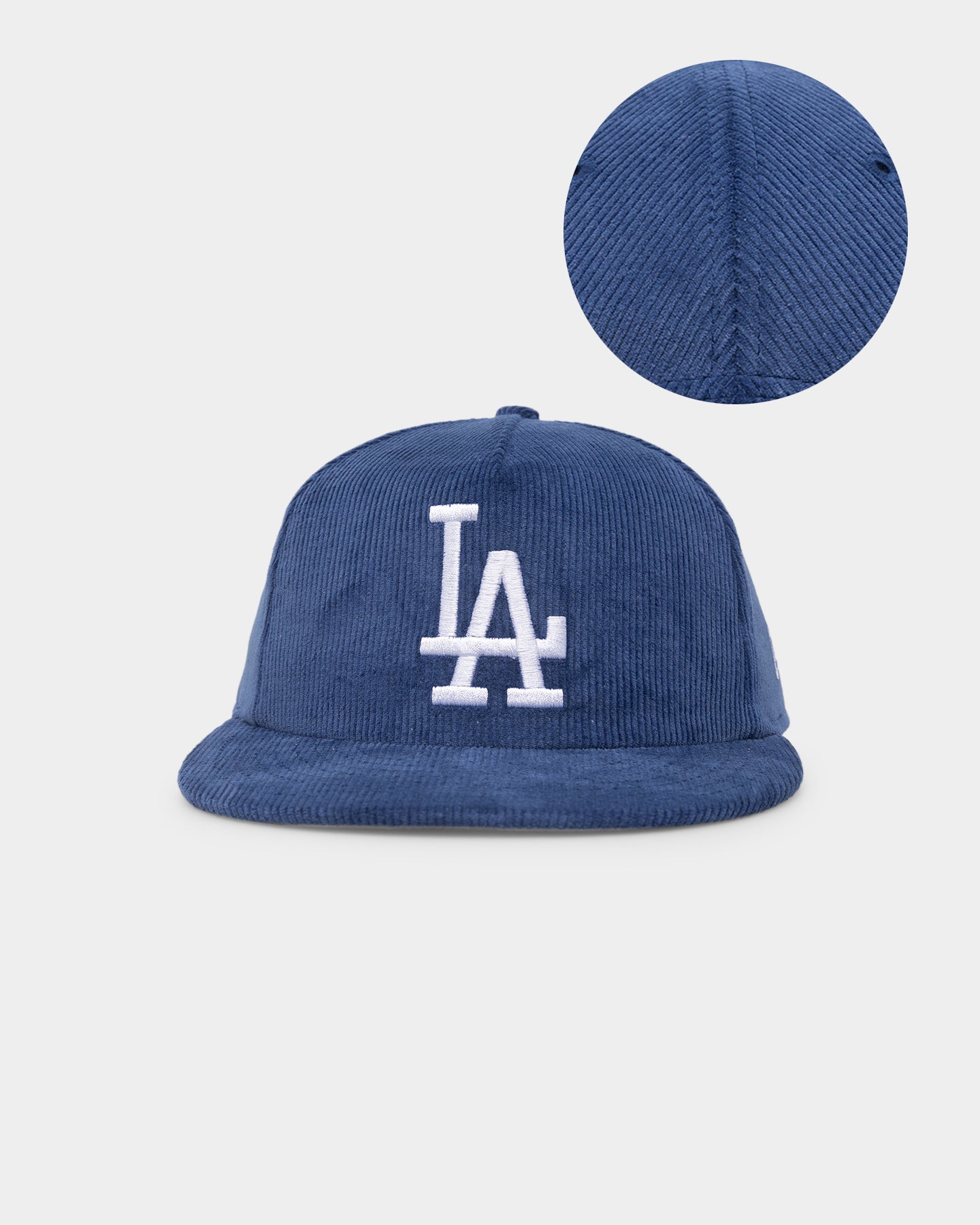 New Era Los Angeles Dodgers Corduroy Golfer Snapback Dark Blue