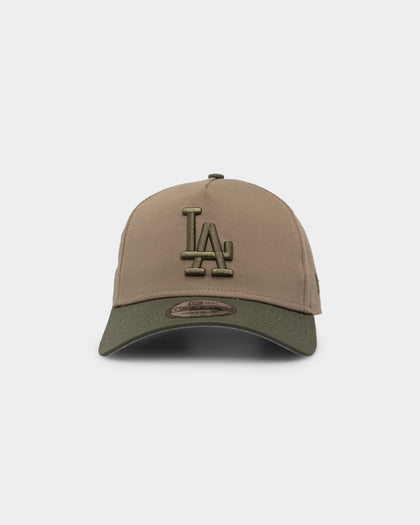 New Era Los Angeles Dodgers Q223 9FORTY A-Frame Surplus Snapback Beige/Khaki