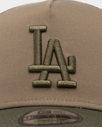 New Era Los Angeles Dodgers Q223 9FORTY A-Frame Surplus Snapback Beige/Khaki