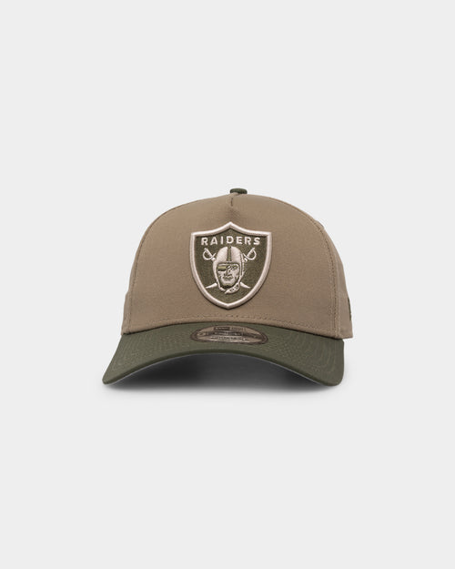 New Era Las Vegas Raiders Q223 9FORTY A-Frame Surplus Snapback Beige/Khaki