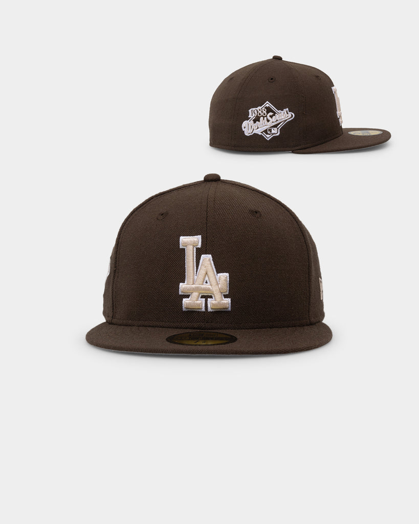 New Era Los Angeles Dodgers Hoodie Dark Brown