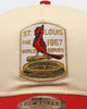 New Era St Louis Cardinals 'World Series Through The Decades' Golfer Snapback Chrome White