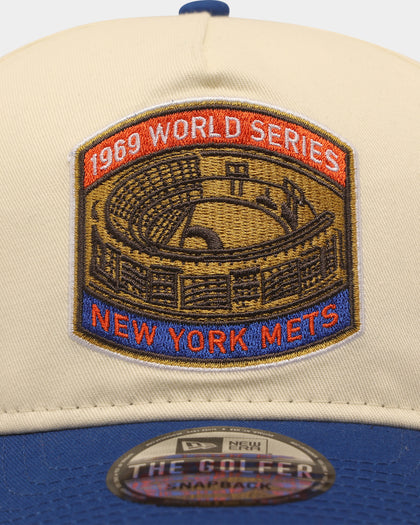 New Era New York Mets 'World Series Through The Decades' Golfer Snapback Chrome White