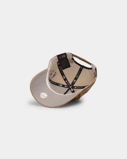 New Era New York Yankees 'World Series Multi Logo ' 9FORTY K-Frame Snapback Tumbleweed