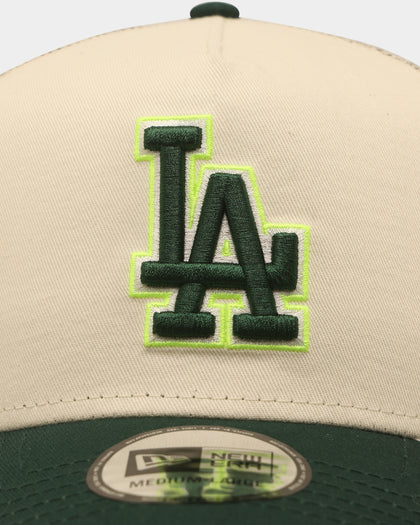 New Era Los Angeles Dodgers 'Caddy Green' 9FORTY K-Frame Snapback Chrome White