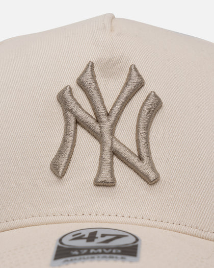 47 Brand New York Yankees 'Caramel Swirl' Sure Shot MVP Snapback Natural/Khaki